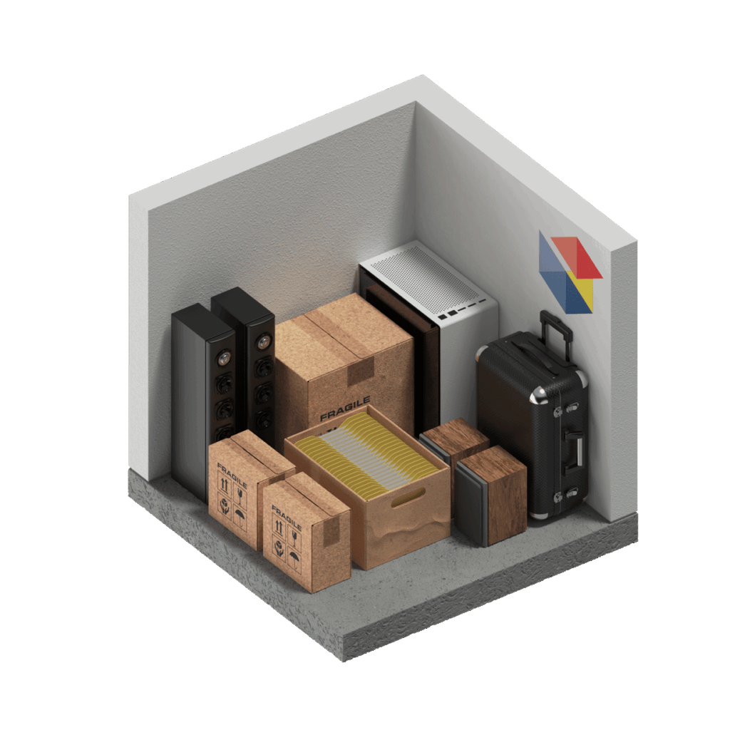 3D Unit Diagram for 1x1x1