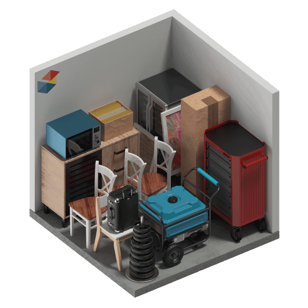 3D Unit Diagram for 1.5×2.4×2.7