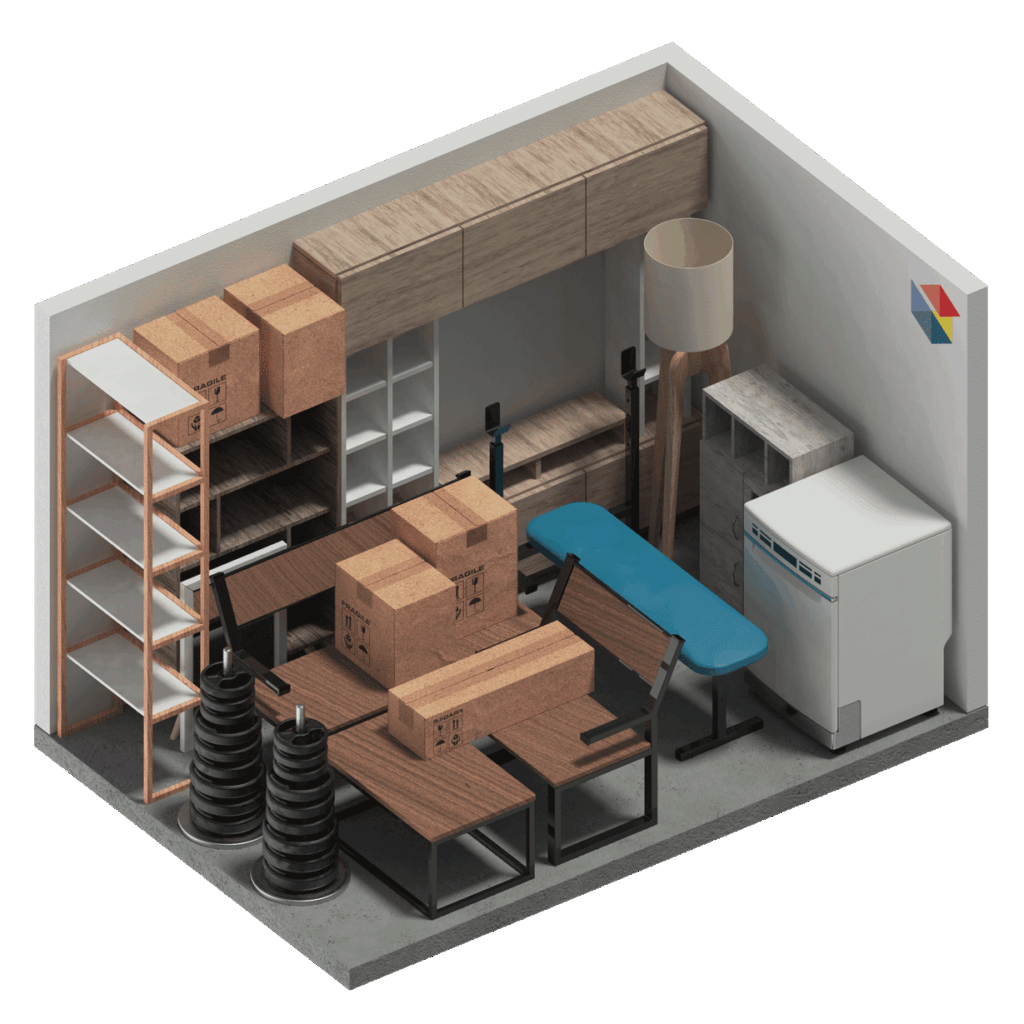 3D Unit Diagram for 4×1.5×3