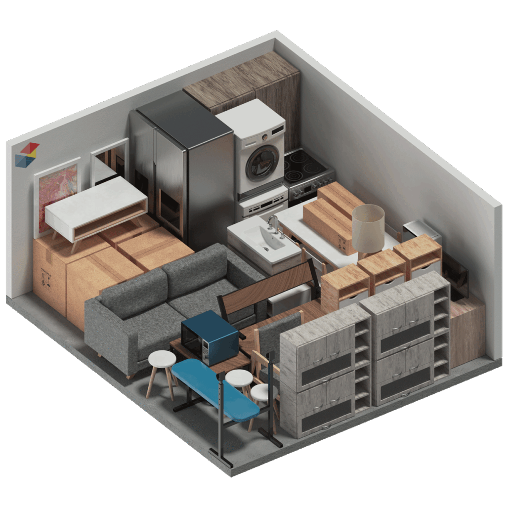 3D Unit Diagram for 9x3x3